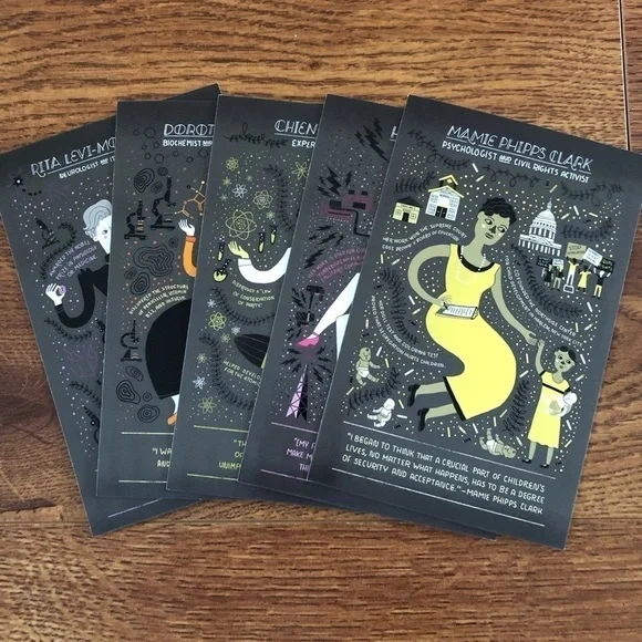 Women in Science by: Rachel Ignotofsky postcard set #6