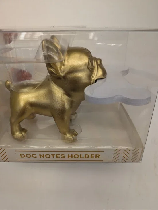 Dog Sticky Note Holder New In Box