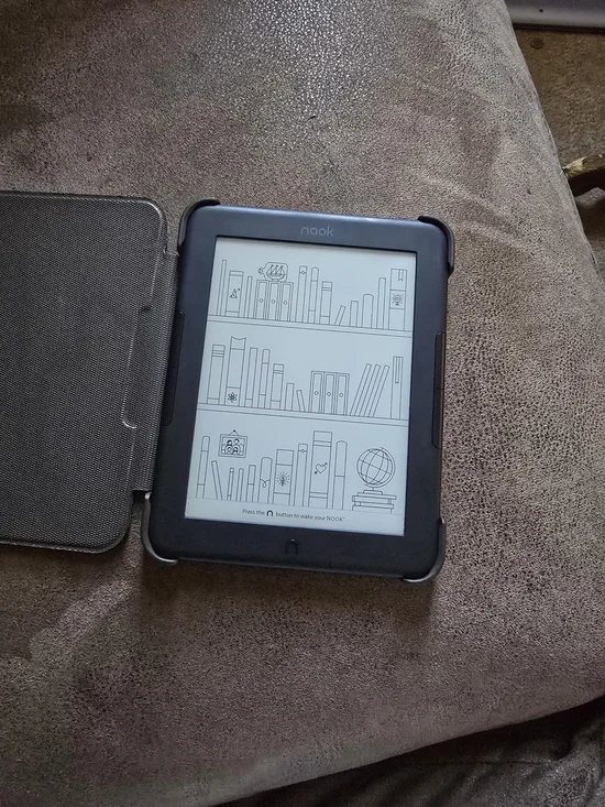 Barnes & Noble eReader with Black Protective Cover