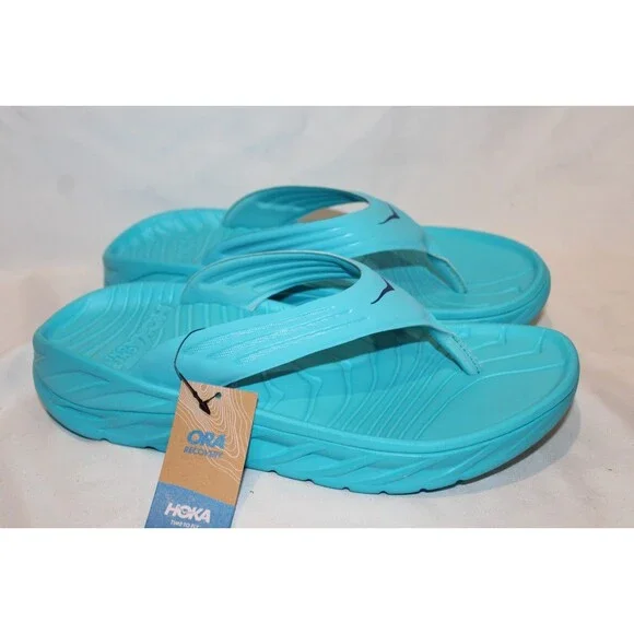 HOKA Men's‎ Ora Recovery Flip Flop Sandal BLUE NEW WITH TAGS