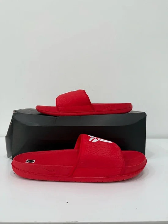 Nike Kobe Offcourt Slide Red Synthetic Sandal IF2870 600 Men Size 11