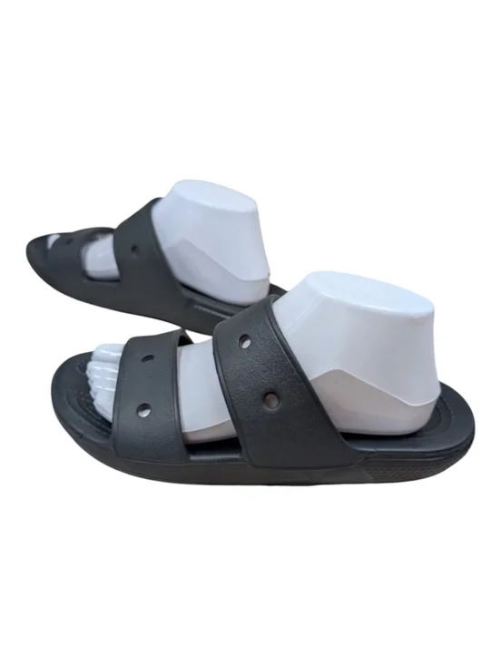 CROCS Iconic Comfort Slide On Slip On Sandal Shoes Black Men's Size 7