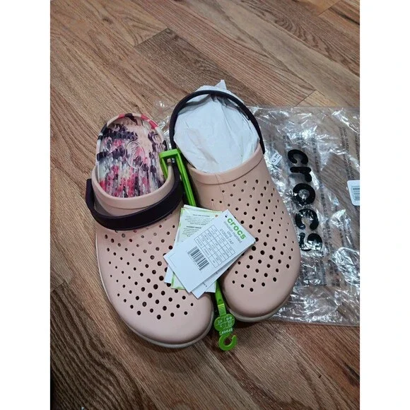 Crocs Inmotion Marbled Clog Men's Size 13 Slip On Shoes
