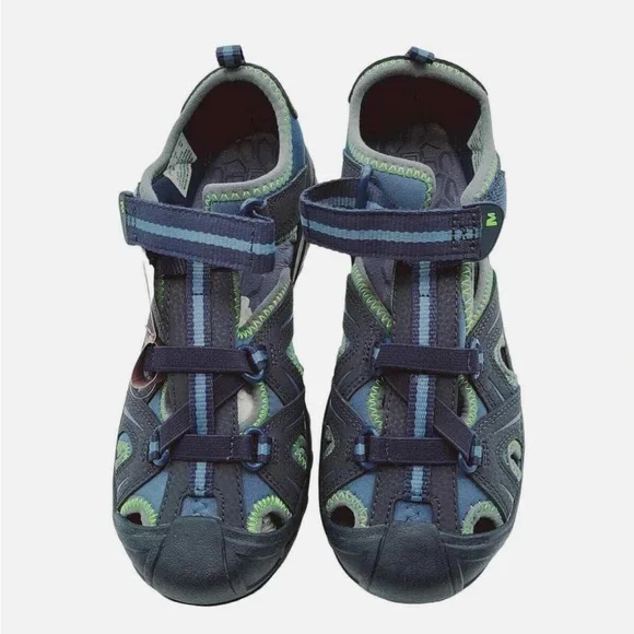 Merrell Select Grip Men's Sandals Size 7M  Gray Blue And Green MY53375 New