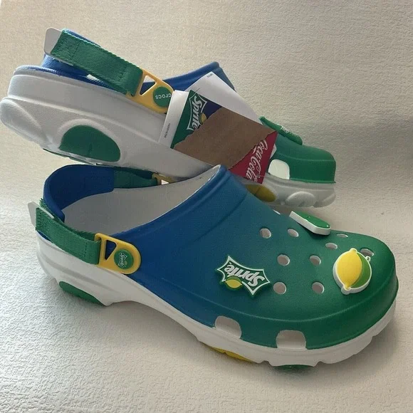 NWOB Crocs Sprite Coca-Cola All Terrain Slip On Water Clogs Sandals Men 11 China