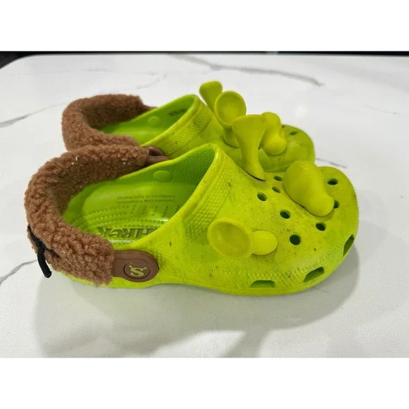 Crocs Shrek Classic Clog OG Lime Green Mens 5 Womens 7 Ogre