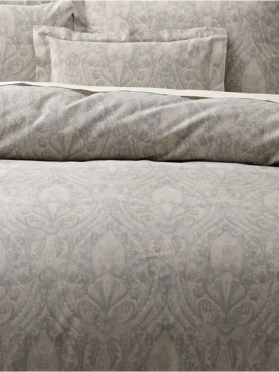 Restoration Hardware ITALIAN 19TH C. MEDALLION DUVET COVER Full Queen