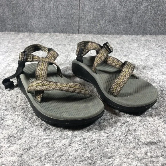 Chaco Flip Sandals Mens 12‎ Taupe Adjustable Thong Hiking Outdoor Comfort