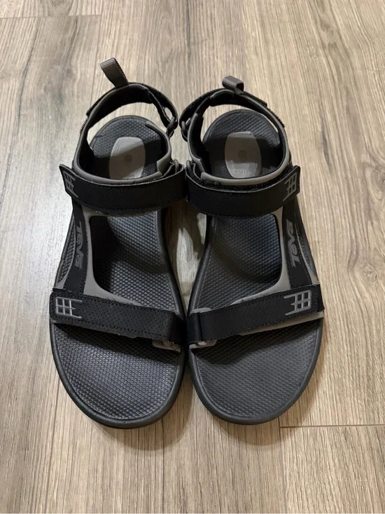 Teva Black Men's Sandal Footbed Label