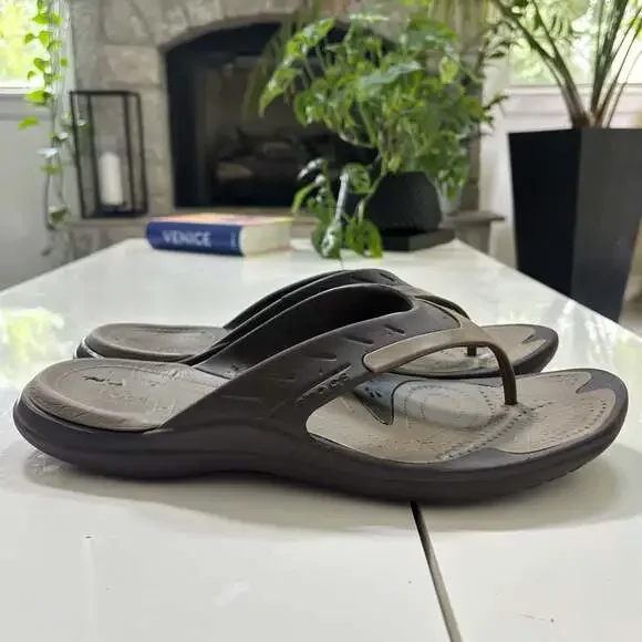 Crocs Modi Sport Flip-Flops Dual Comfort Mens Size 13
