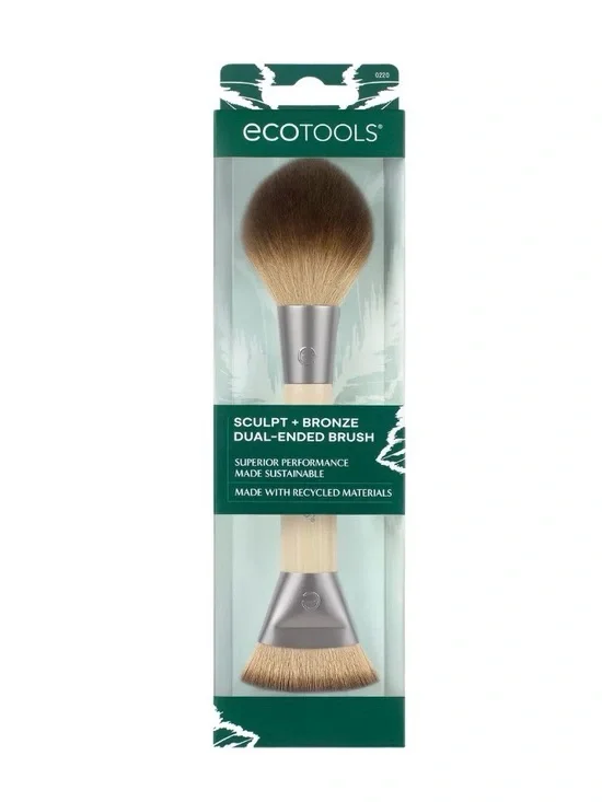 Eco Tools Sculpt & Bronze Dual Ended Brush VEGAN