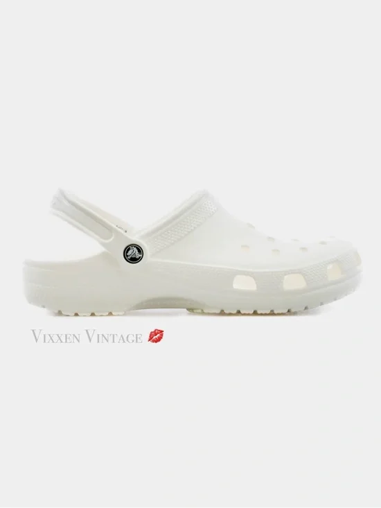 CROCS 2021 'MEN'S CLASSIC CLOGS' IN WHITE