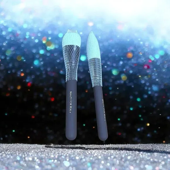 BEAUTY FOR REAL Perfect Precision Complexion Brushes Brand New in Package