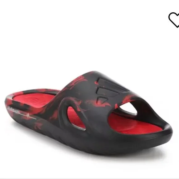 Adidas Adicane Patrick Mahomes Slide Sandals Red Black Size 8 New