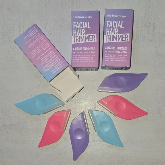 *Bundle* Eyebrow & Facial Hair Trimmers The Beauty Spy 3 Boxes NEW