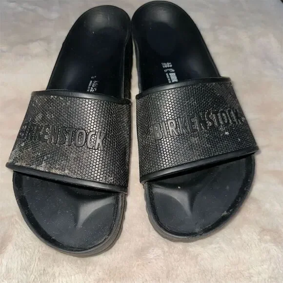 Birkenstock Barbados Men's Black EVA Slide Sandals Size 9 Casual
