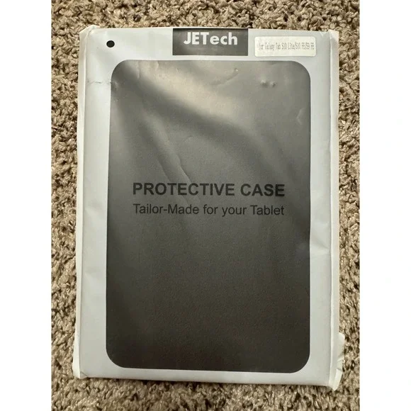 JETech Protective Case for Samsung Galaxy Tab S10 Lite S10 FE S9 FE Black Cover
