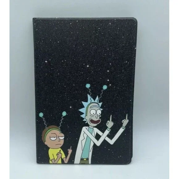 Case for Samsung Galaxy Tab S8 Plus/S7 Plus/S7 FE 12.4''  Rick Morty Cover