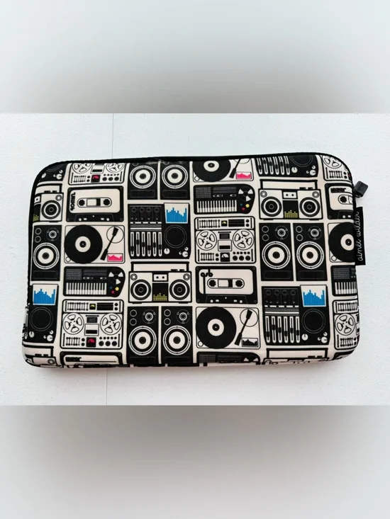 Aimee Wilder Retro Music DJ Laptop Sleeve 13