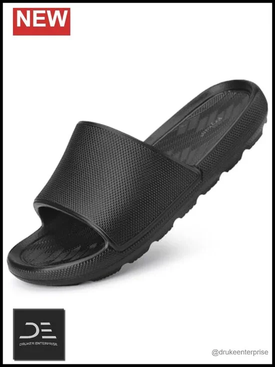 Quick Dry Shower Slides for Men Women with Arch Support Non Slip Sandals