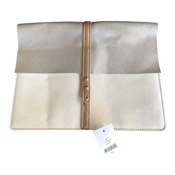 NWT Vegan Tablet Sleeve Case iPad Pro Galaxy Kindle Pebbled Tablet Case