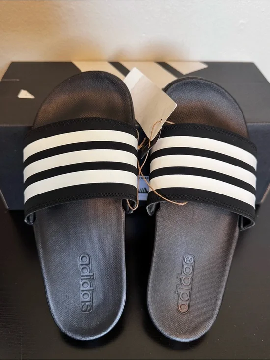 adidas Adilette Comfort Slides - Black