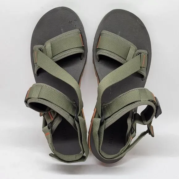 Merrell Size 13 Mens Alpine Strap Green Strappy Sport Sandals VGC