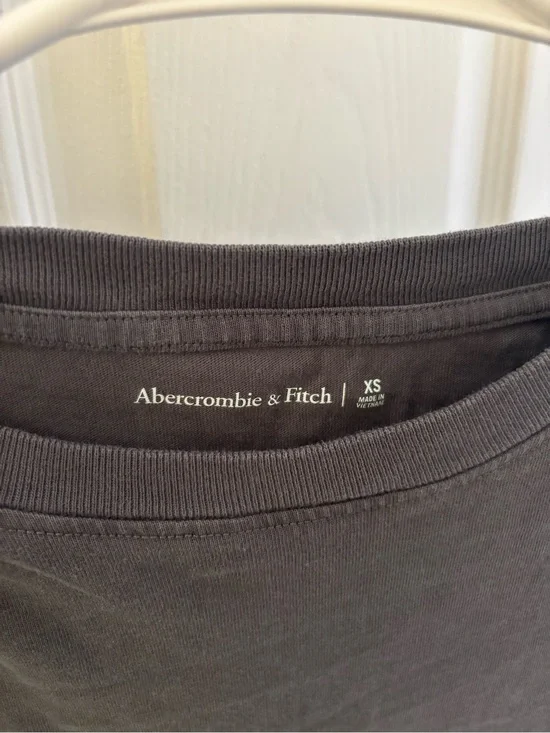 Abercrombie & Fitch Dark Gray Maxi Dress