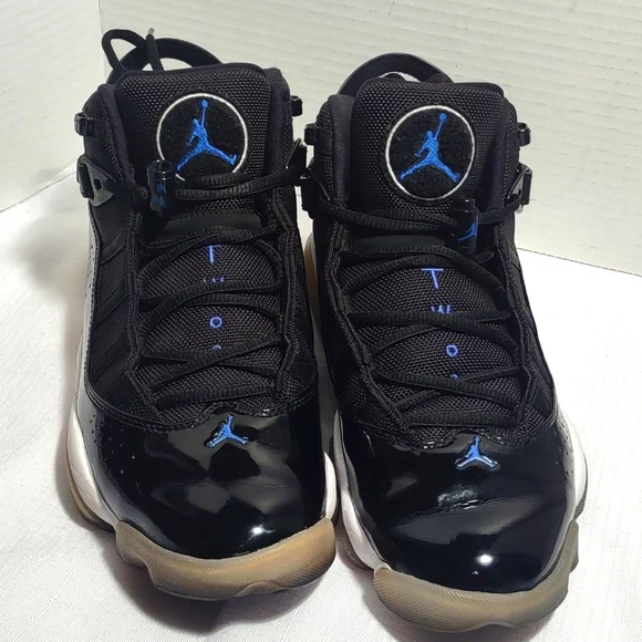 Nike Air Jordan 11 Low Black and Blue Men's Sneakers