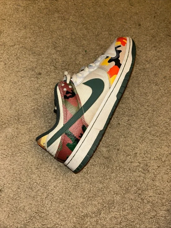 Nike Camo Dunks size 10