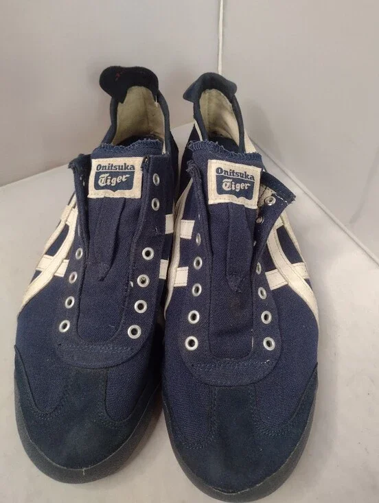 Onitsuka Tiger Mexico 66 Slip-On Shoes Mens Size 10 US 44 EU Navy MM