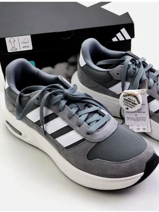 Adidas Cloudfoam Cuxxion 80S KJ4265 Men's Shoes Size 9.5 WIDE Sneakers Comfort