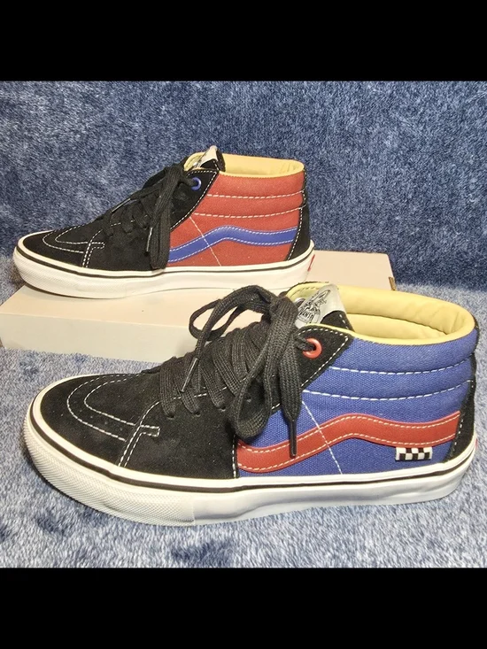 Vans Skate Grosso Mid in mis-matched 