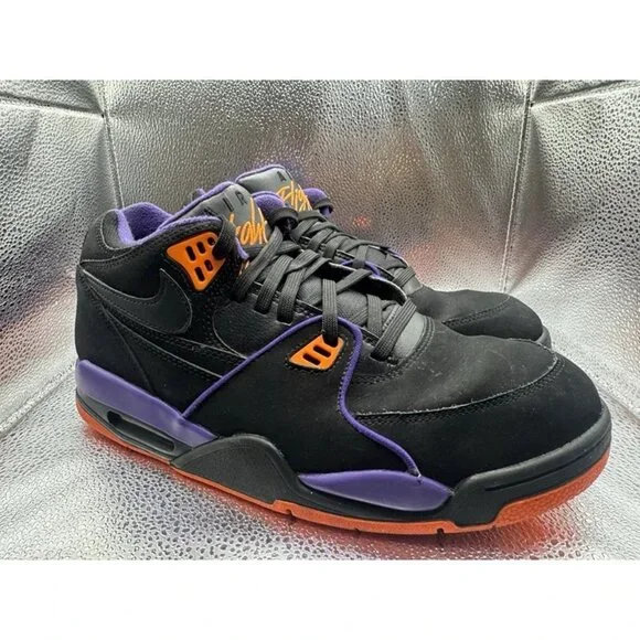 RARE 🚀 Size 10 - Nike Air Flight 89‎ Court Purple 2019 - CU4838-001