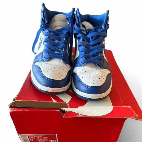 Nike Dunk High Retro Game Royal Kentucky Sneakers