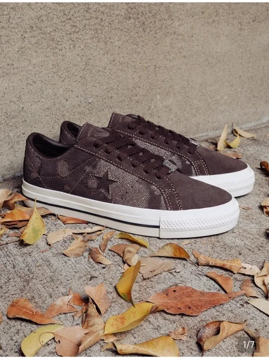 Converse One Star Pro Low Mi Gente Fresh Brew Suede Skater Woman’s 8 Men’s 6.5