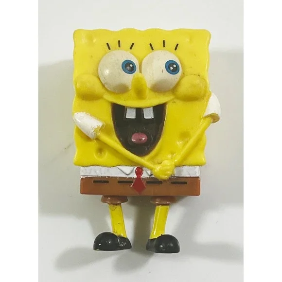 Spongebob Squarepants Nickelodeon Plastic Toy‎ Figure Cake Topper or Display