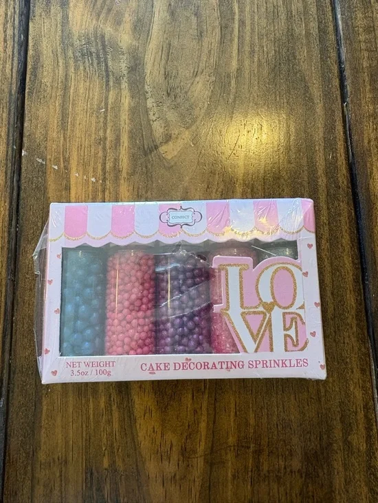 Love Cake Decorating Sprinkles Assortment