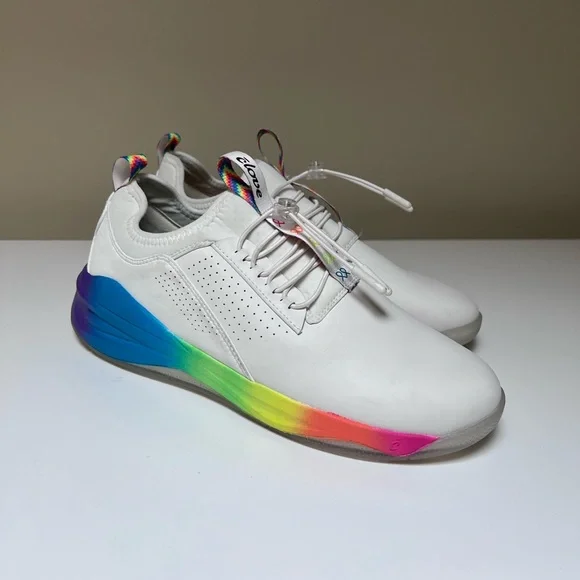 Clove‎ Rainbow Soul White Limited Edition Pride Rainbow nursing sneakers W10