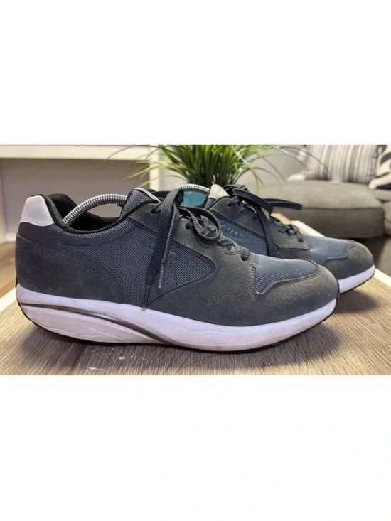 MBT 1997 Classic II Sneakers Dark Gray Suede Mesh Size 10