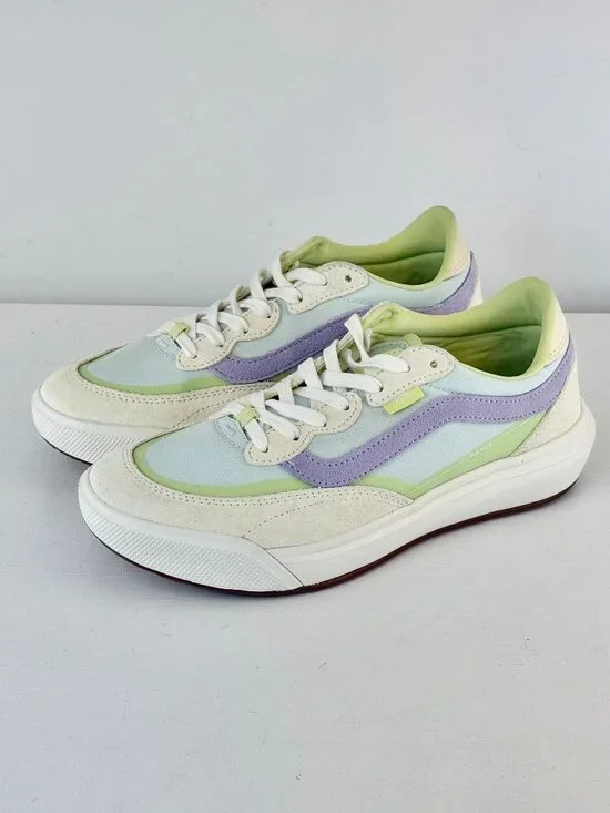 Men's 8 Women's 9.5 -VANS UltraRange 2.0 LimeLight Green Lightweight Sneaker