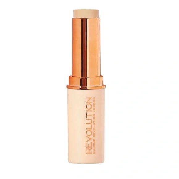 Makeup Revolution Fast Base Stick Foundation F3 F9 F17 Full Coverage Vegan
