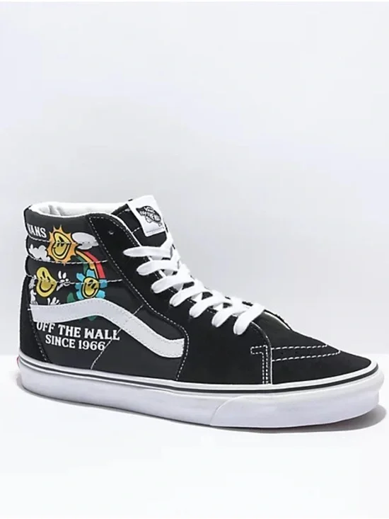 Vans Sk8-Hi Better Day Black & White Skate Shoes
