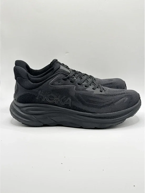 Hoka One One Clifton 10 Men's Running Shoes Size 10D Black