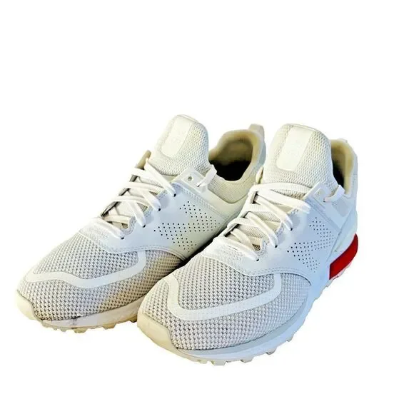 New Balance Fresh Foam Athletic Sneaker White Mesh Lace Up Round‎ Toe Size 9