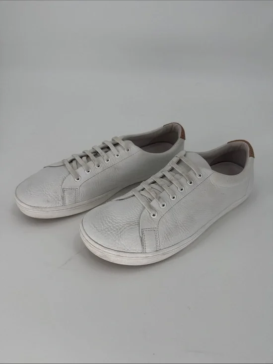 Birchbury Bramford Men's Casual White Leather Sneakers Size 11