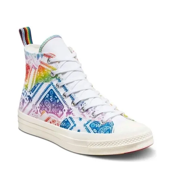 Converse | Chuck 70 Rainbow Patchwork High Tops