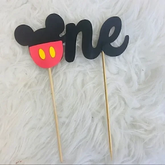 Mickey one cake topper first birthday party