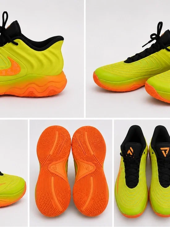 Nike Giannis Immortality 3 Basketball Shoes Men’s 9.5 Volt Orange FQ3600-302