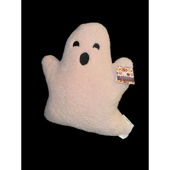 Tiktok Viral light pink Ghost Pillow throw Halloween spooky season